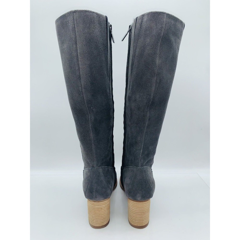 Aqua College Women's Natalya Waterproof Knee High Boots Dark Grey Suede US 11M - Picture 5 of 10